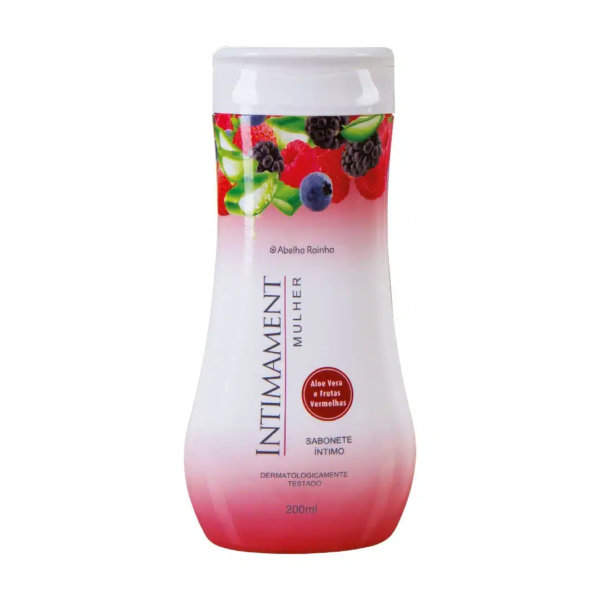Sabonete Íntimo Aloe Vera e Frutas Vermelhas - 200 ml