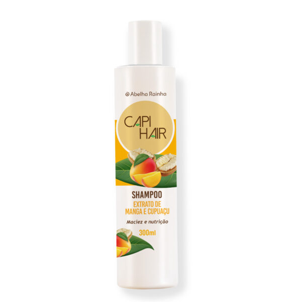 Shampoo maciez e nutrição Extrato de Manga e Cupuaçu - 300 ml