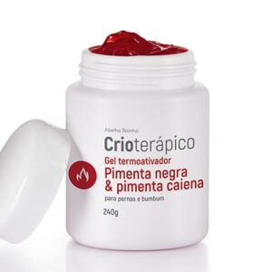 Gel termoativador Pimenta Negra e Pimenta Caiena - 240 g