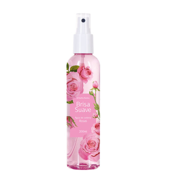 Brisa Suave água de colônia Rosas - 200 ml