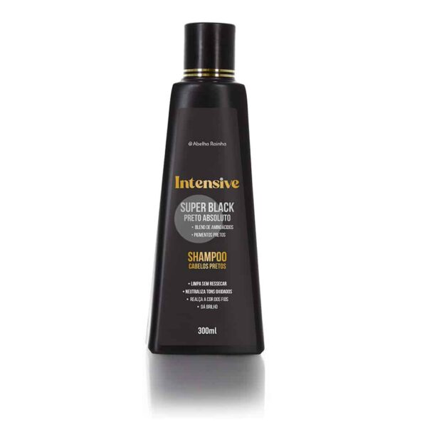 Shampoo Matizador Super Black Preto Absoluto - 300 ml