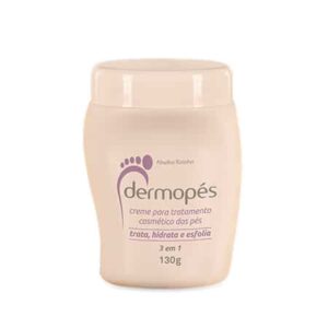 Creme de tratamento para os pés 3 em 1: Trata, Hidrata e Esfolia - 130 g
