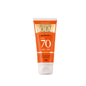 Protetor solar facial em creme FPS 70 - 60 g