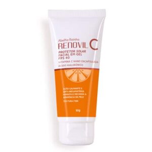 Protetor Solar Facial FPS 40 com Vitamina C Nanoencapsulada - 50 g