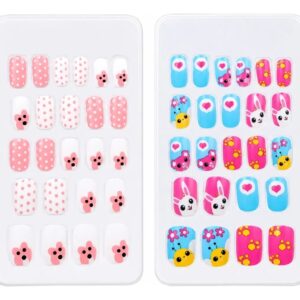 Cartela de Unhas Postiças Autocolante Infantil
