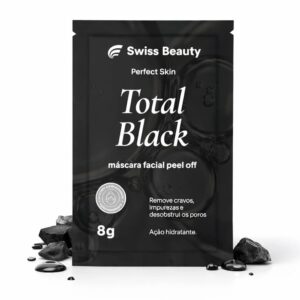 Sache Mascara Hidratante Facial Total Black Perfect Skin - 8g