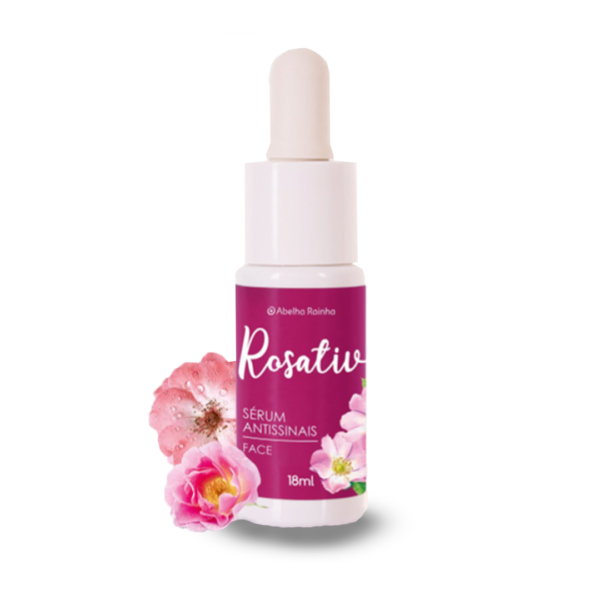 Sérum Facial  Antissinais com Óleo de Rosa Mosqueta