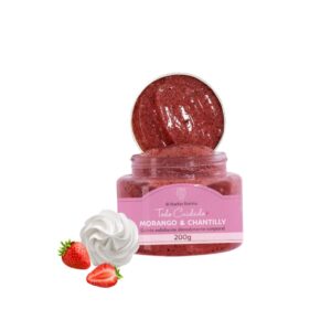 Geleia Esfoliante Corporal Morango e Chantily