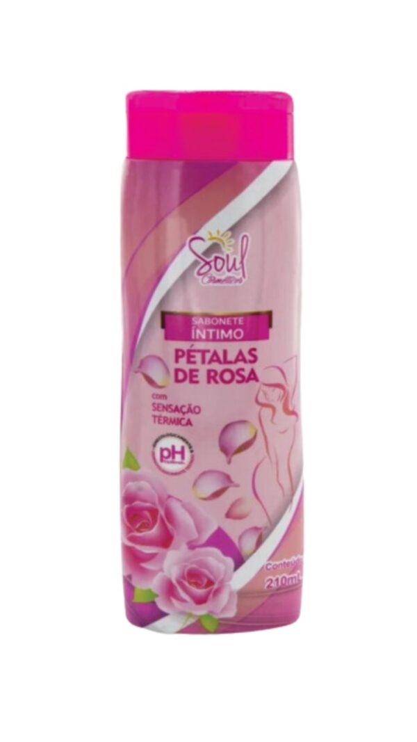 Sabonete Íntimo Soul Soft Petalas de Rosas 210ml