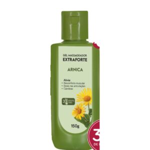 BOM MEDICO - GEL MASSAGEADOR DE ARNICA EXTRA FORTE 120 G