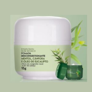 BOM MEDICO - POMADA DESCONGESTIONANTE 15G