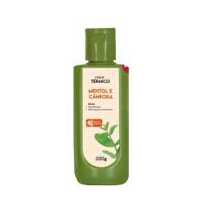 Creme térmico Mentol e Cânfora 180 g