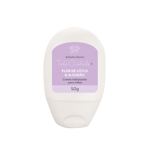 TODO CUIDADO MAIS - HIDRATANTE PARA MAOS - FLOR DE LOTUS E ALGODAO 50G