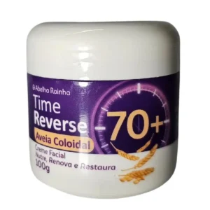 TIME REVERSE CREME FACIAL? COM AVEIA COLOIDAL NUTRICAO? E FIRMEZA 70+ 100G