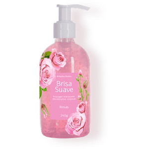 BRISA SUAVE - ACQUAGEL HIDRATANTE DESODORANTE CORPORAL ROSAS 240 G