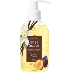BRISA SUAVE - ACQUAGEL HIDRATANTE DESODORANTE CORPORALVANILLA E AMEIXA 240 G
