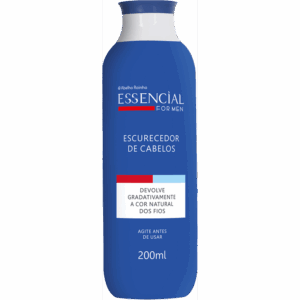ESSENCIAL FOR MEN - ESCURECEDOR DE CABELOS - 200ML