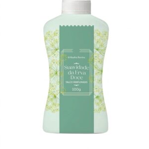 TALCO PERFUMADO - MULTIUSO SUAVIDADE DA ERVA DOCE - 100G