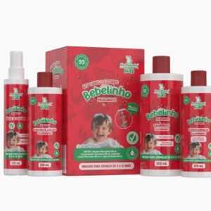 KIT CABELO E CORPO BEBELINHO MORANGO